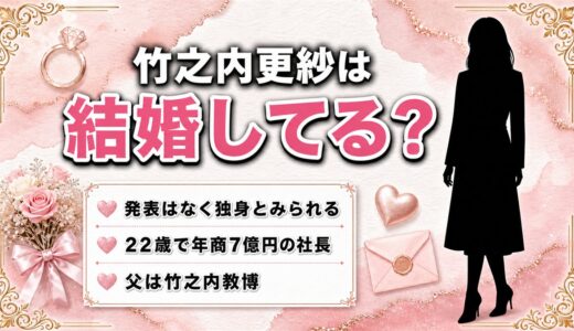 竹之内更紗に結婚の発表はなし！年商7億の22歳社長が独身のまま走る理由