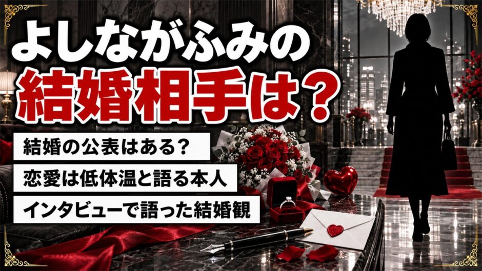 よしながふみの結婚相手は公表なし！恋愛は「低体温」と語る本人の結婚観とは